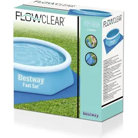 BESTWAY Flowclear Bodenplane blau 274x274 cm