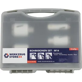 *bliep M14 Diamantbohrkronen SuperDry Set 5tlg.