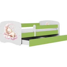 raumhirsch furniture Kinderbett Raumhirsch 80 x 180 cm Holzwerkstoff grün