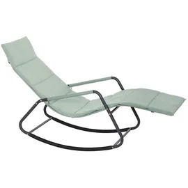 Siena Garden Aliano Schaukelliege 143 x 57 x 81 cm Grün
