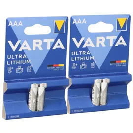Varta 2x Varta Professional Lithium Micro Batterie 2er Blister AAA