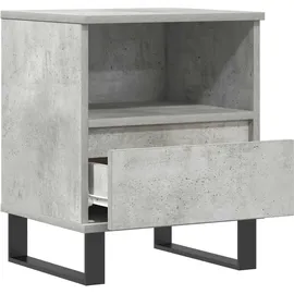 vidaXL Nachttische 2 Stk. Betongrau 40x35x50 cm Holzwerkstoff