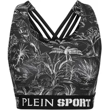 Plein Sport Sporttop Schwarz L