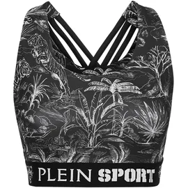 Plein Sport Sporttop Schwarz L