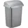 PLAST TEAM Vertriebs GmbH Abfalleimer 25 l Silber