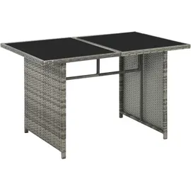 vidaXL Garten-Lounge-Set grau 44426