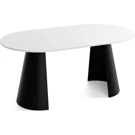 WFL GROUP Lamio Ø 120 cm weiß