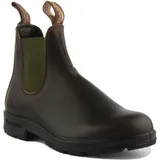 Blundstone Chelsea Boot, Stout Brown Olive, 39 EU