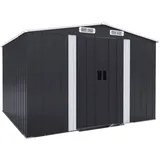 METALL-GARTENHAUS boston Grau