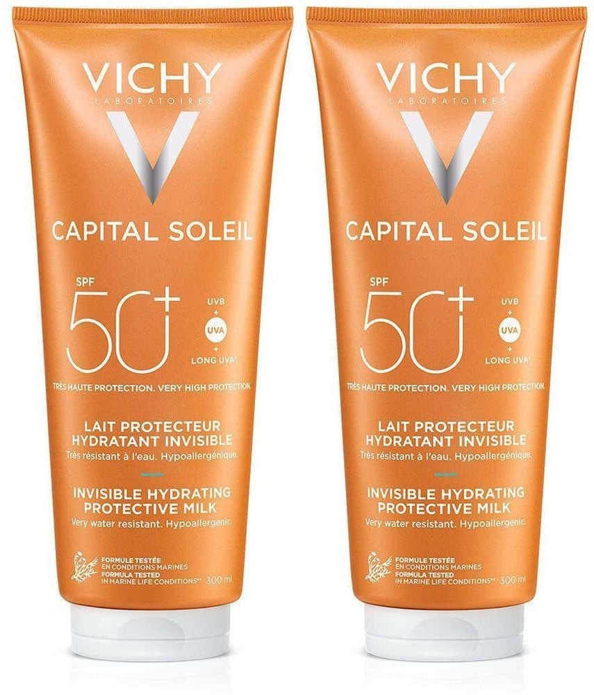 Vichy Capital Soleil Frische Schutzmilch Spf50+ Tube 300ml