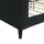 vidaXL Tagesbett 90 x 190 cm Schwarz