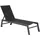 Happy Garden Sonnenliege 198 x 61 x 95 cm Schwarz