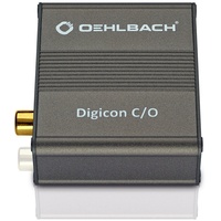 Oehlbach Digital elektrisch-optischer Audio Wandler Digicon C/O metallic Elektrisch-optischer