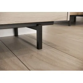 Germania Hängeschrank Cantoria 36 x 135 x 29 cm Schwarz