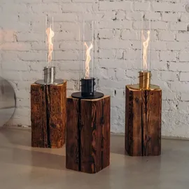 höfats Tischfeuer SPIN 1200 Ø 40 cm Schwarz
