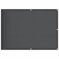vidaXL Balkonverkleidung 75 x 700 cm Anthrazit Polyester