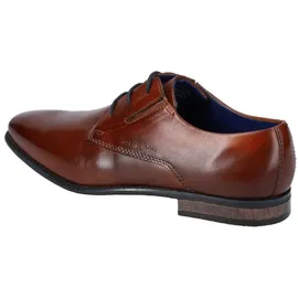 Bugatti Herren Businessschuhe, Männer Business Schnürer,Anzugschuhe,Derby schnürung,Office,büro,Freizeit,Schnuerschuhe,Cognac (6300),45 EU / 10 UK