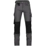 DASSY Impax Stretch-Arbeitshose anthrazitgrau/schwarz