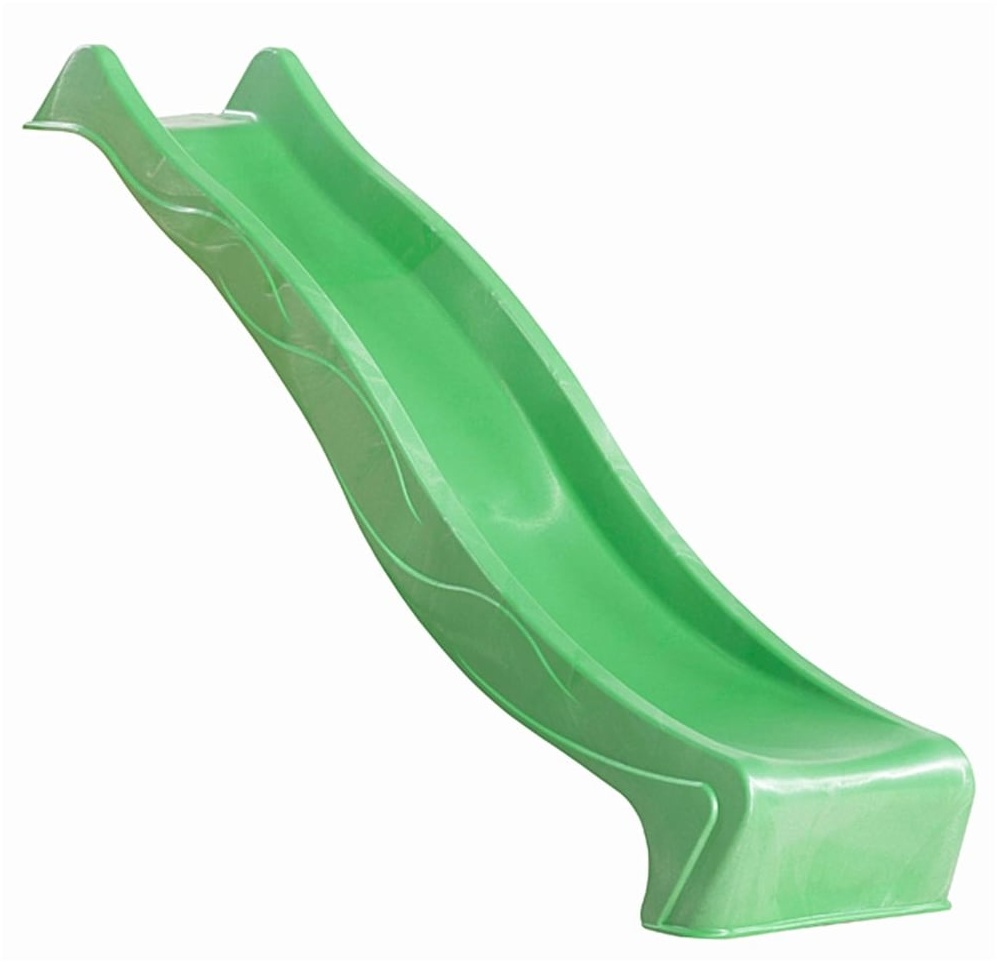 Karibu Wellenrutsche 2,5 m grün Spielrutsche Kinderrutsche Wasserrutsche