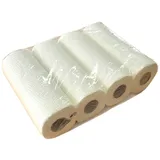 32 Küchenrollen Küchenkrepp Küchentücher Zellstoff hochweiß 3-lagig 27cm breit 50 Blatt auf Rolle (8x4 in Poly)