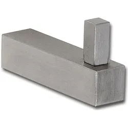 Mantelhaken Tenam Höhe 33 mm, Tiefe 65 mm, Edelstahl gebürstet