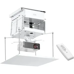 VEVOR Motorisierter Projektorlift Elektrischer Projektorlift Einstellbar 1,5m