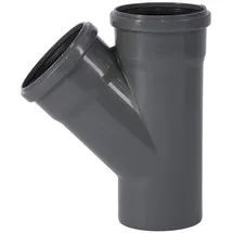 Ostendorf Einfachabzweiger DN 110/110 45 Grad Grau