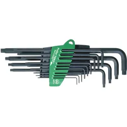 Wiha 24312, L-Torx-Schlüssel, T10, T15, T20, T25, T27, T30, T40, T5, T50, T6, T7