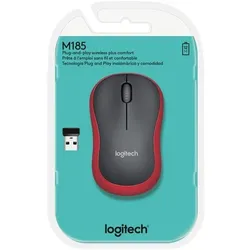 LOGITECH Maus Wireless M185 rt
