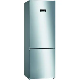 Bosch Serie 4 KGN49XIEA Kühl-Gefrierkombination (438 l, 2030 mm hoch, Inox-antifingerprint)