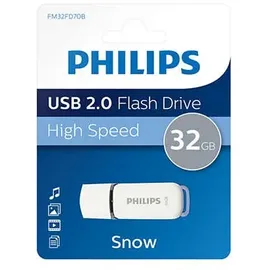 Philips Snow Edition 32 GB weiß/grau