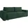 werk2 Schlafsofa Lima Polyester 3-Sitzer Grün