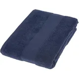 Homescapes Flauschiges Premium Badetuch 100 x 150 cm Marineblau