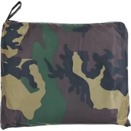 vidaXL Tarnfarben Regenbekleidung Für Männer 2-teilig Mit Kapuze Größe M Vidaxl