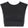 SLOGGI Damen, Sloggi GO Allround Crop Top, Black, One - Einheitsgröße