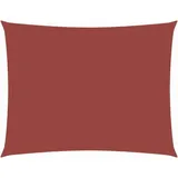 furnicato Sonnensegel Oxford-gewebe Rechteckig 25x45 M Terracotta