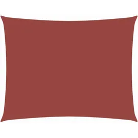 furnicato Sonnensegel Oxford-gewebe Rechteckig 25x45 M Terracotta