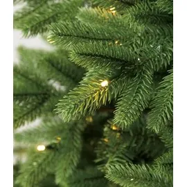 Dehner künstlicher LED-Weihnachtsbaum Lyra, ca. H150 cm, Grün