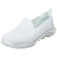 Skechers Go Walk 7 Vina Damen-Sneaker, Weiss/opulenter Garten, 41 EU - 41 EU