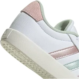 Adidas Vl Court 3.0 Cloud White / Linen Green Met / Sandy Pink Met 35 1/2