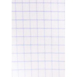 Seidensticker Businesshemd "Schwarze Rose", Herren, Gr. L (42), normale Ärmellängen, mittelblau, 100% Baumwolle, kariert, slim fit, 2-Knopf-Manschette, Hemden, Slim 1/1 Kentkragen Karo