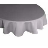 Wirth Tischdecke »WirthNatur«, oval, grau