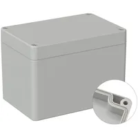 TRU Components TC-9065648 Industrie-Gehäuse ABS Lichtgrau (RAL 7035) 1St.