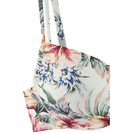 LASCANA Bügel-Bikini-Top Damen creme bedruckt Gr.36 Cup B