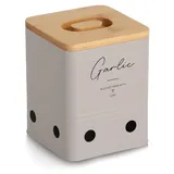 Zeller Vorratsdose GARLIC greige 11,5 x 11,5 x 14,4 cm 1,3 l