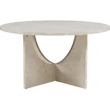 [en.casa] Couchtisch Rindal 80x42 cm Betonoptik, hell