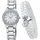 aniston jewelry & watches Quarzuhr Armbanduhr Metall 2-tlg. 28 mm