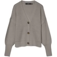 Vero Moda VMLEA LS V-Neck Cuff Cardigan Noos Beige XS