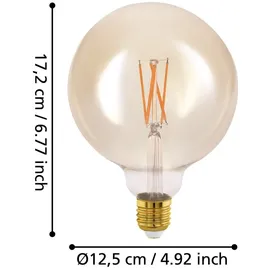 EGLO Connect LED Leuchtmittel-Z G125 Globeform E27 6 W Smart connect Z