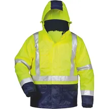 FP Warnschutz Winterjacke 3in1 - l - gelb/marine